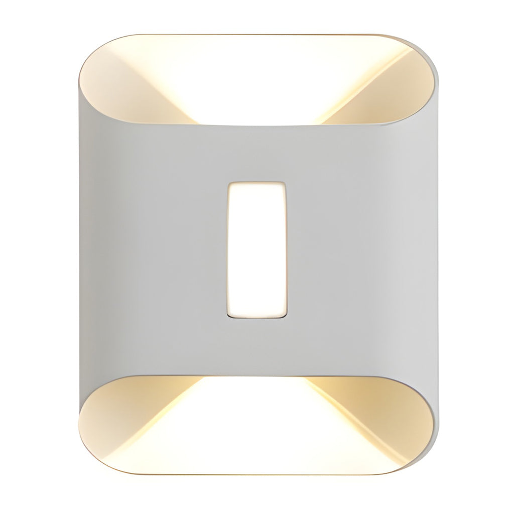 Modern LED Up Down Wall Light | Waterproof Aluminum Outdoor Sconce