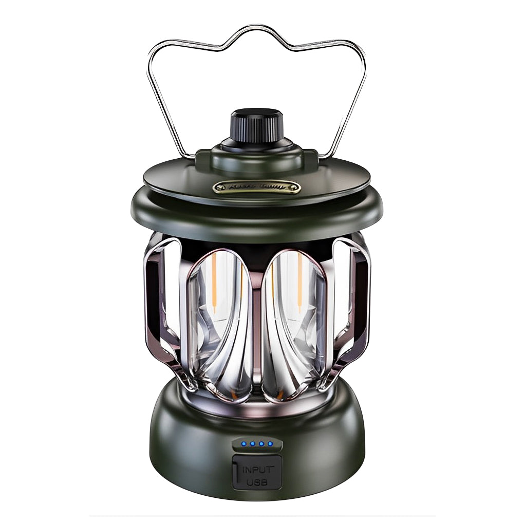 Rechargeable LED Outdoor Lantern with Adjustable Brightness