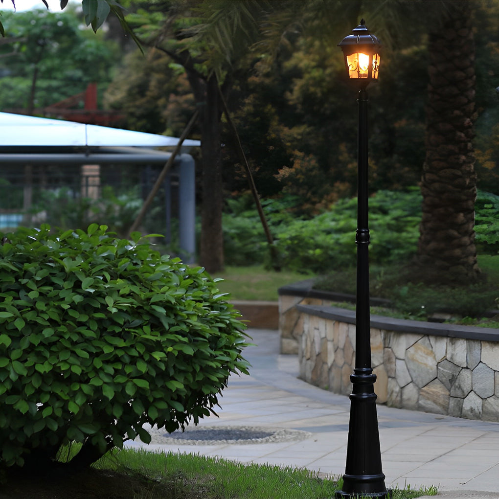 Modern LED Waterproof Garden Lamp Post - Die-Cast Aluminum