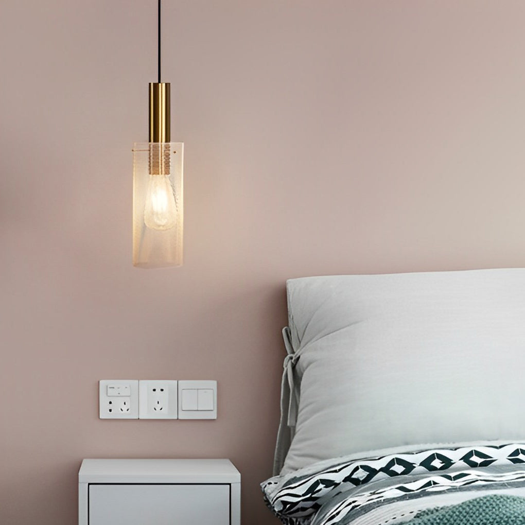 Modern Iron Grid Pendant Light - Cylindrical Minimalist Ceiling Lamp