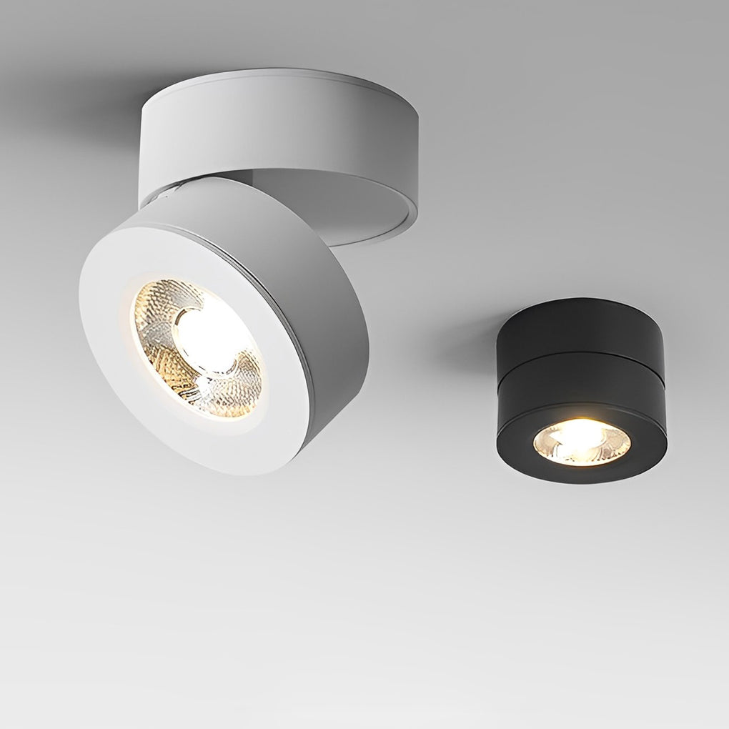 7W Adjustable LED Spotlight Modern Aluminum Flush Mount Ceiling
