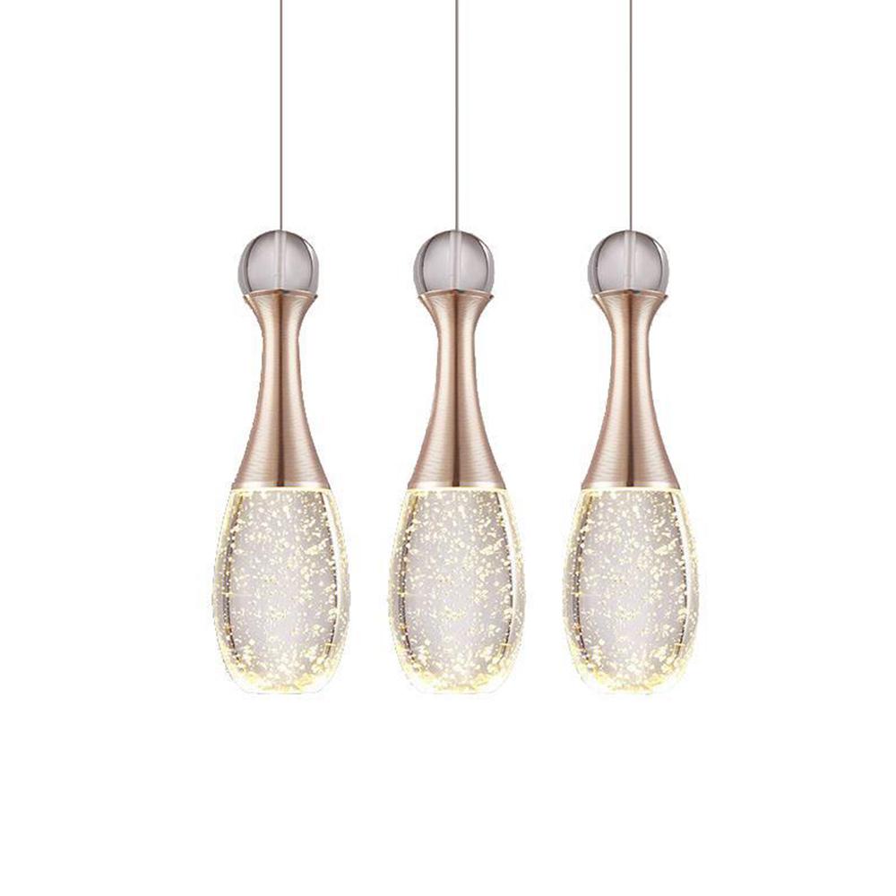 Crystal Globe Mini Pendant Light with Electroplated Metal Finish