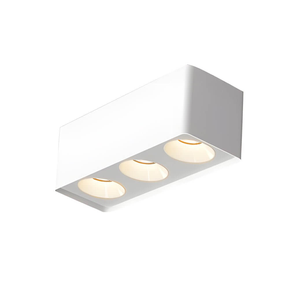 Square COB LED Flush Mount Spotlight - Modern Aluminum Downlight