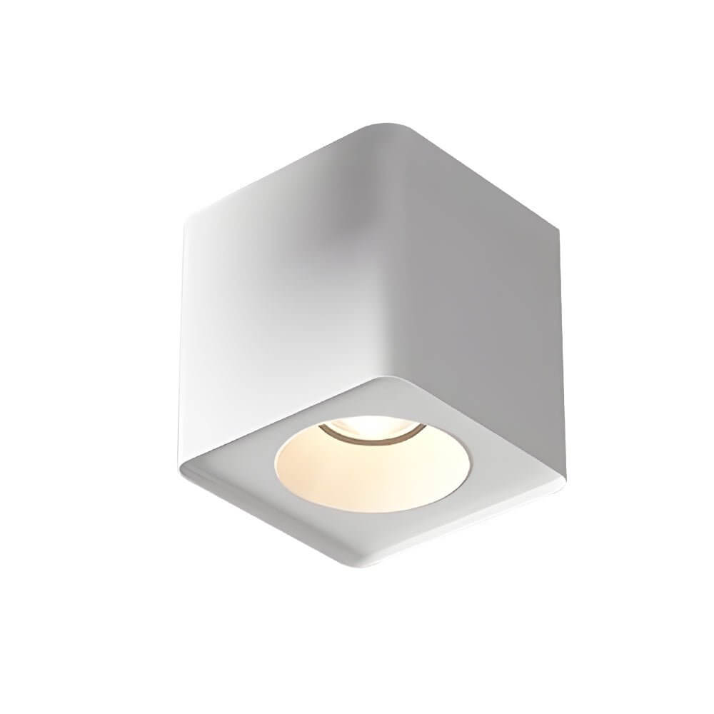 Square COB LED Flush Mount Spotlight - Modern Aluminum Downlight