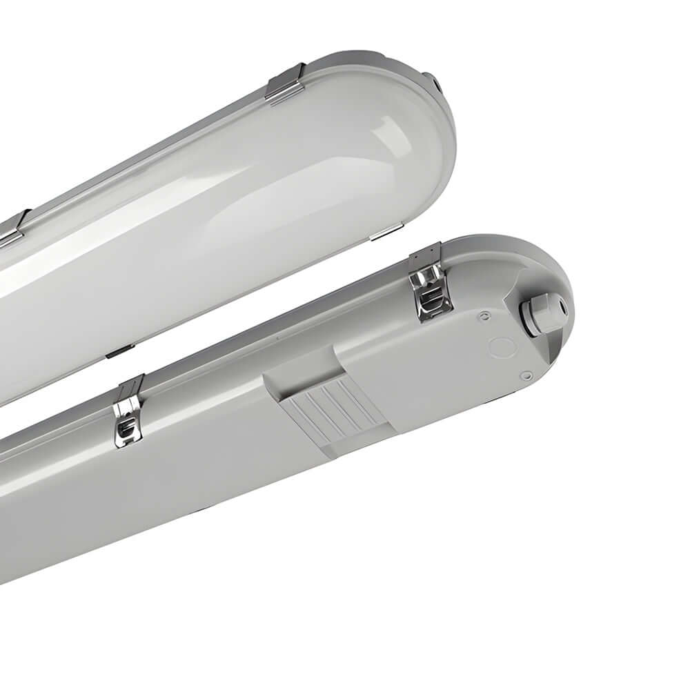 47-Inch LED Vapor-Tight Flush Mount Ceiling Light - White