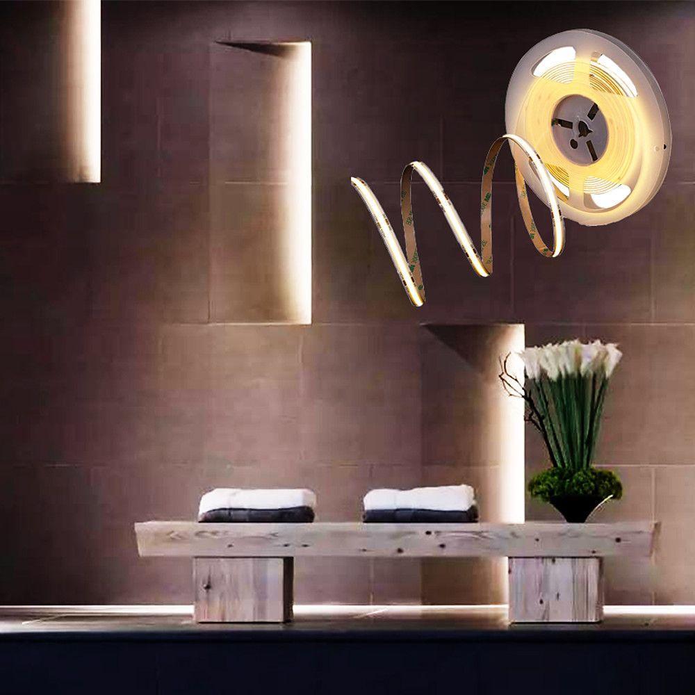Flexible COB LED Strip Light - Spotless Waterproof Outdoor Lighting
