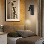 Rectangular LED Wall Lamp with Switch & USB Charging Port