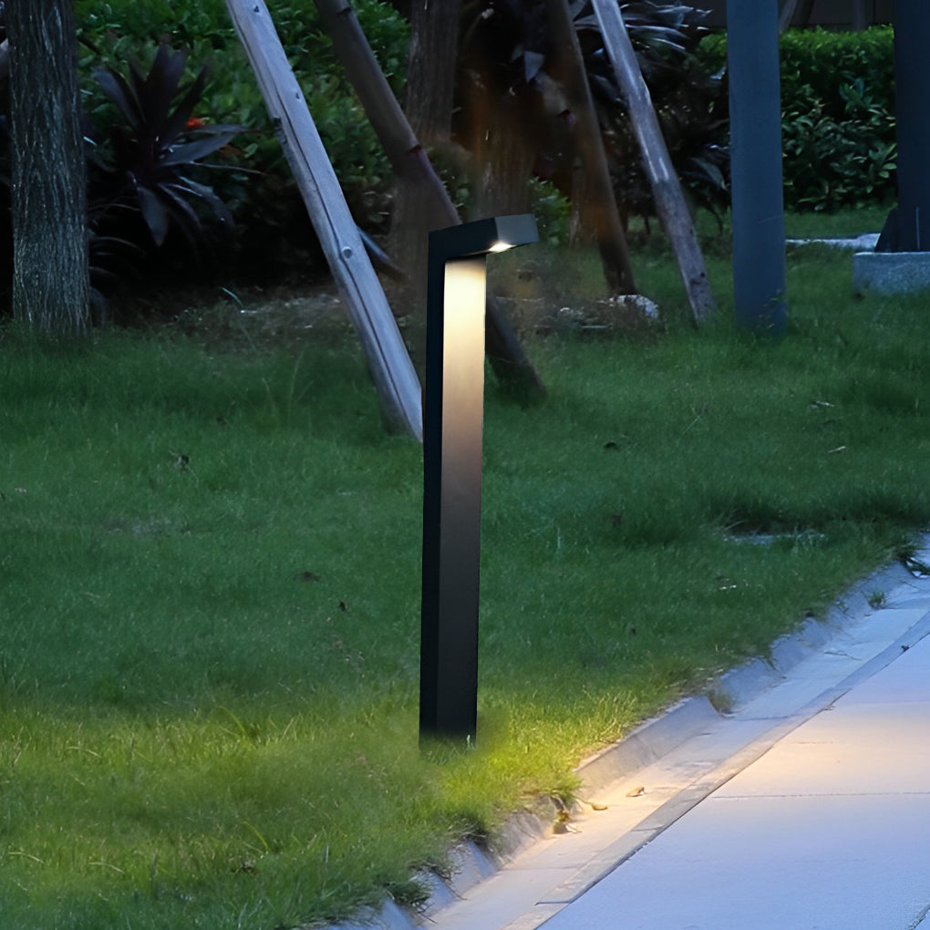Modern Black Aluminum Pathway Lights IP65 Waterproof LED Outdoor