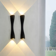 Modern Aluminum LED Wall Sconce Up Down Light Indoor Outdoor