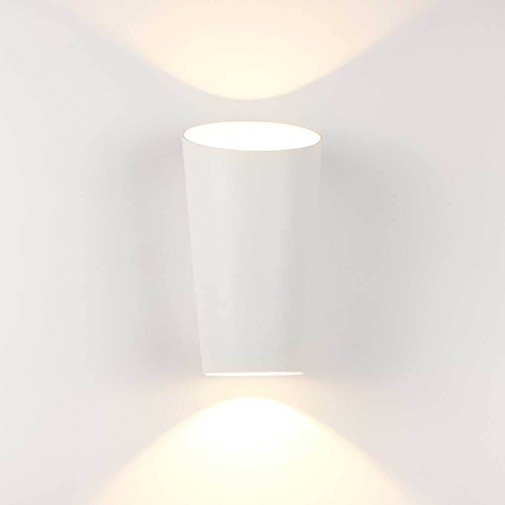 Modern Cylindrical Up Down Wall Light 10W LED Waterproof Aluminum
