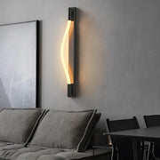Handwoven Rope Flexible LED Wall Lamp - Modern Minimalist Design