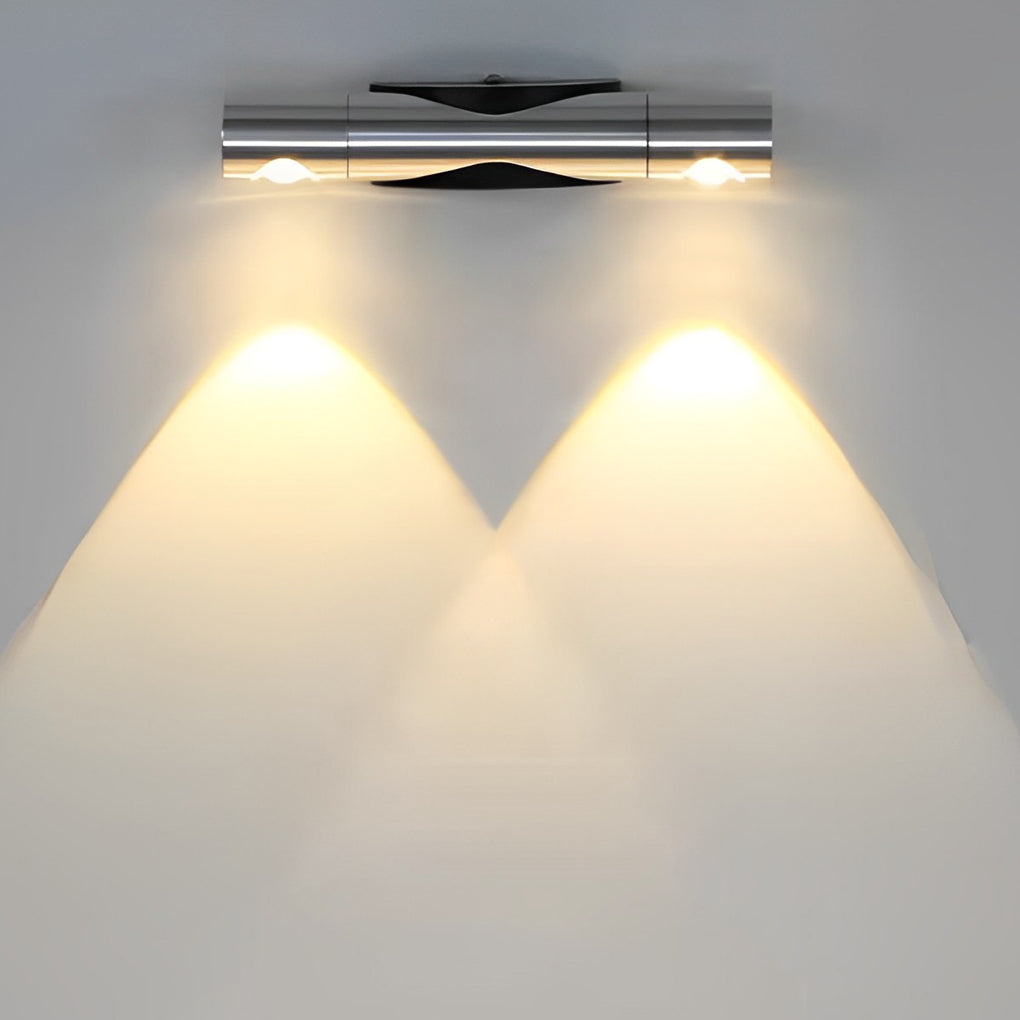 Modern Aluminum Up Down LED Wall Sconce 6W Adjustable Light