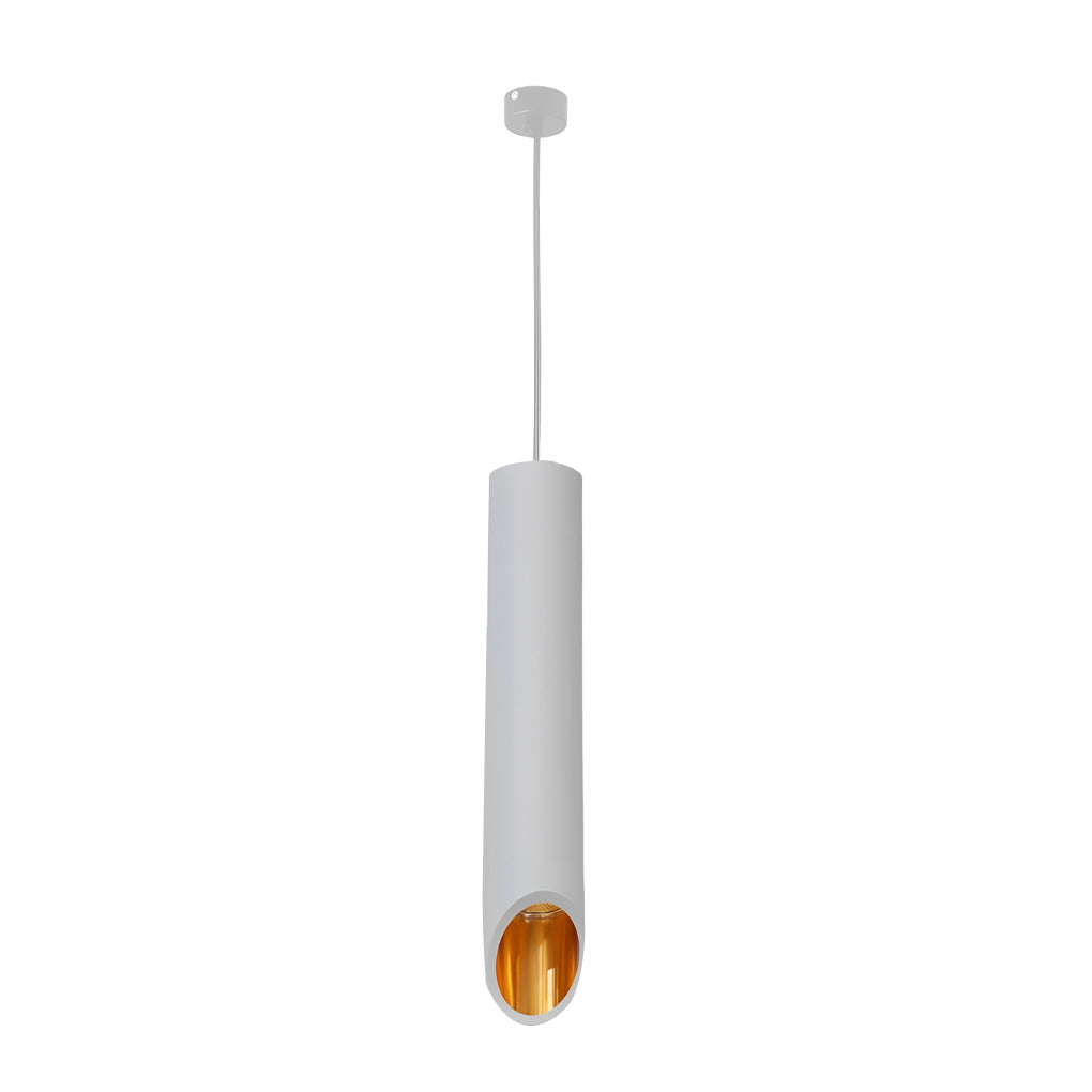 Modern Cylindrical LED Pendant Light – Aluminum Minimalist Hanging