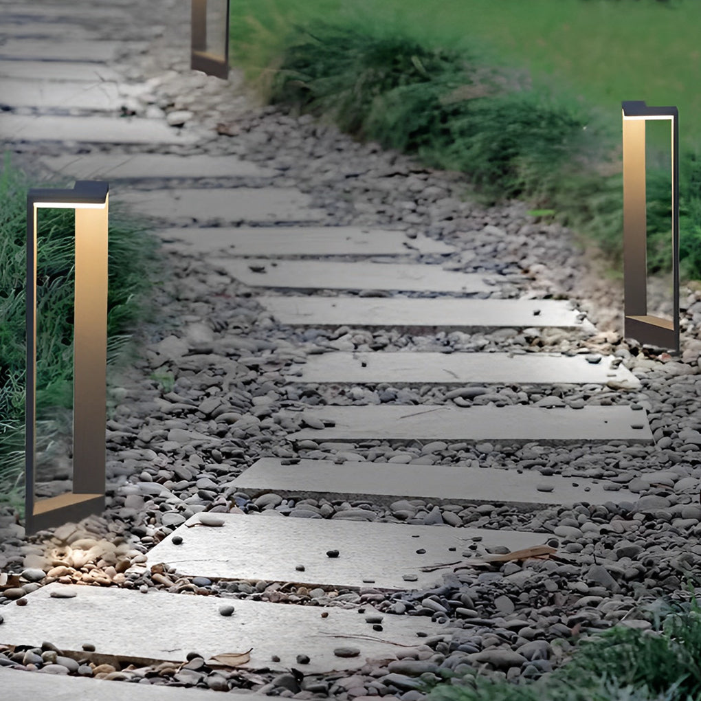 Linear LED Pathway Light Modern Minimalist Outdoor Landscape Lamp