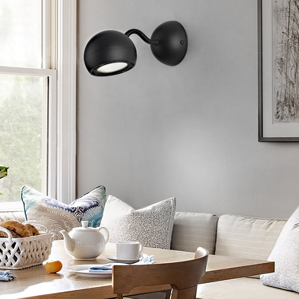 Adjustable LED Reading Wall Lamp Modern Minimalist Iron Sconce