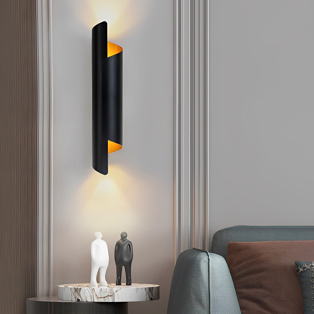 Modern Metal Up Down Wall Sconce LED Light Fixture