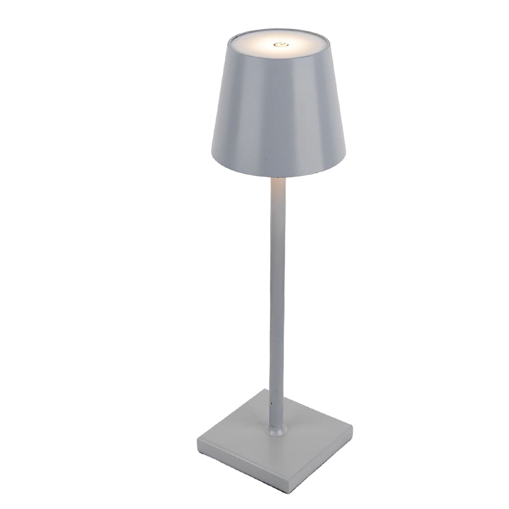 Modern Aluminum Rechargeable Touch Control Portable Table Lamp