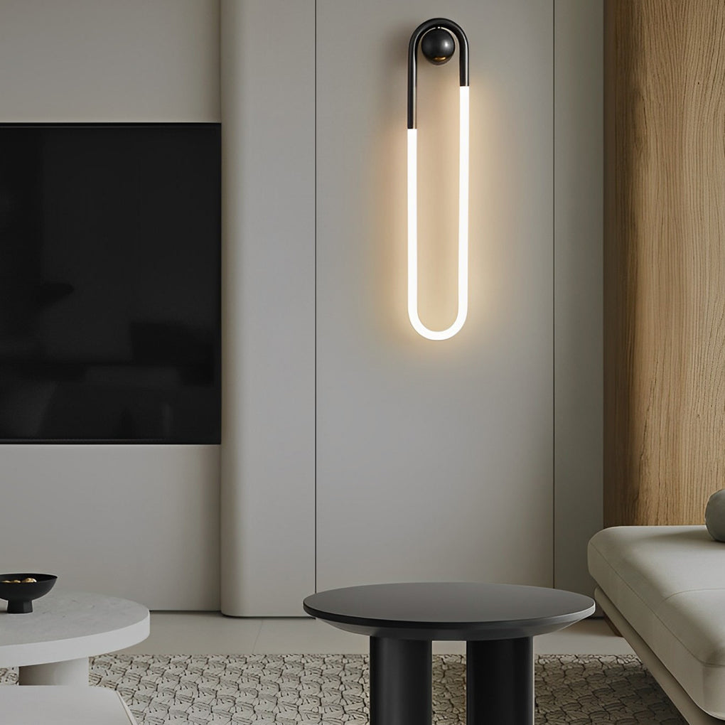 Modern Dimmable LED Copper Wall Sconce with Acrylic Shade