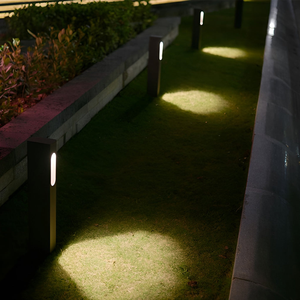 Modern Aluminum Pathway Light - 7W COB LED Outdoor Lawn Light