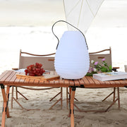 Rechargeable LED Outdoor Lantern with Timer & Remote Control