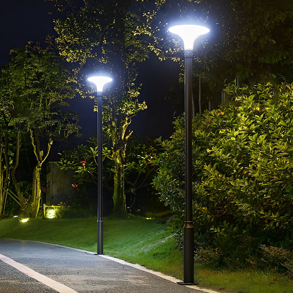 Modern Solar LED Lamp Post - IP65 Waterproof Outdoor Street Light