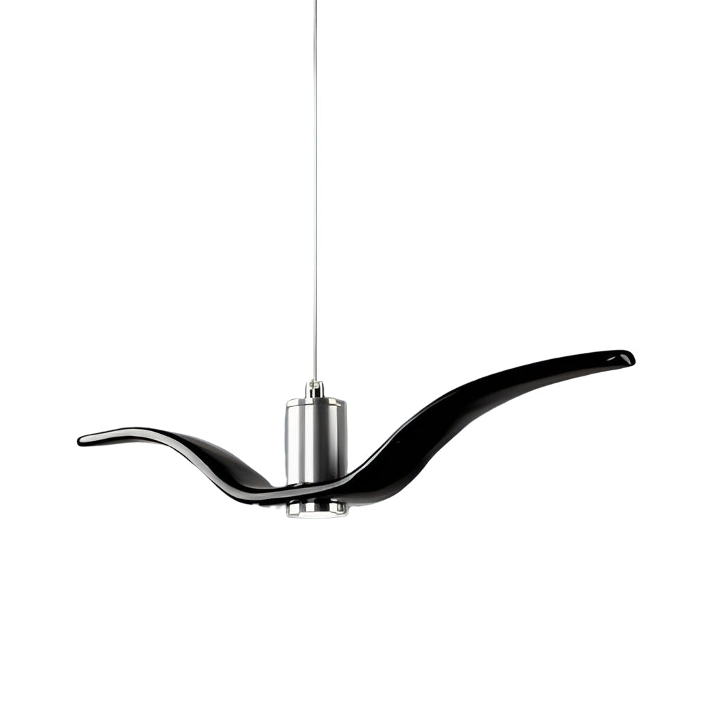 Seagull Wing LED Pendant Light – Modern Sculptural Ceiling Lamp