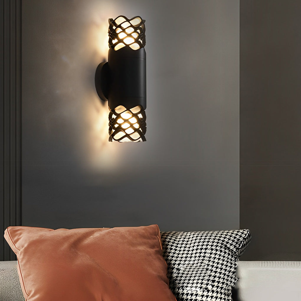 Modern Waterproof LED Wall Sconce - Up Down Light Fixture