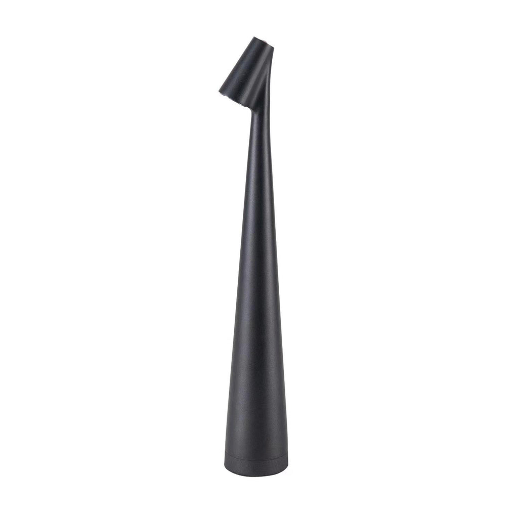 Modern Conical Stem LED Table Lamp with Touch Dimming