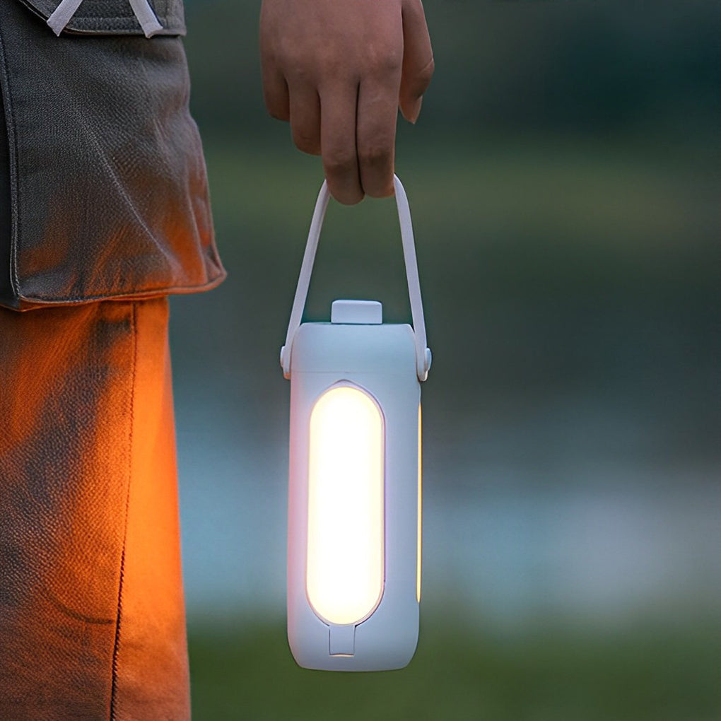 Expandable LED Camping Lantern with USB Charging & SOS Light