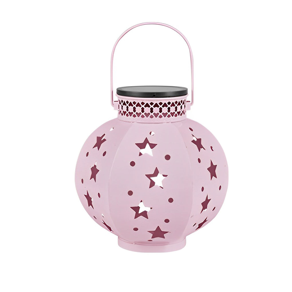 Solar Star Projection Outdoor Lantern - Waterproof LED Garden Light