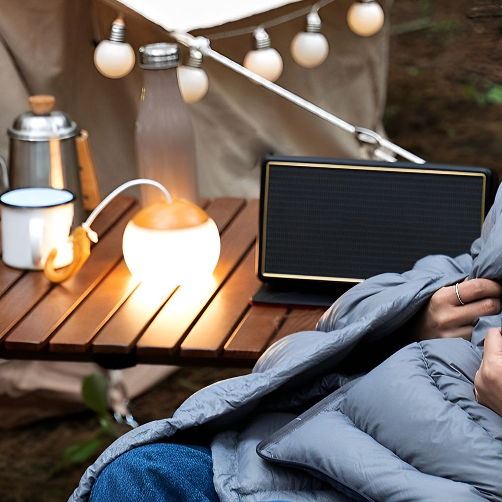 Dimmable LED Portable Camping Lantern with USB Rechargeable Battery