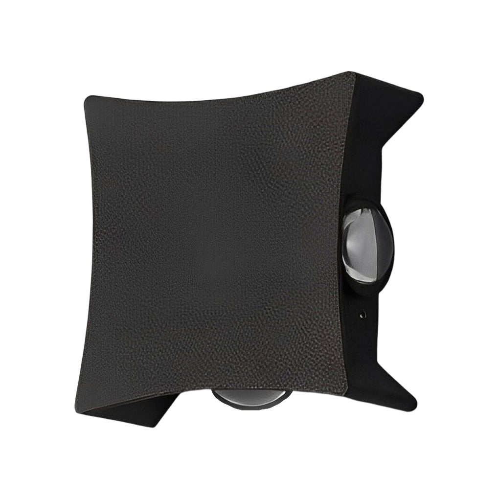 Modern Four-Way Outdoor Wall Light | Die-Cast Aluminum Waterproof