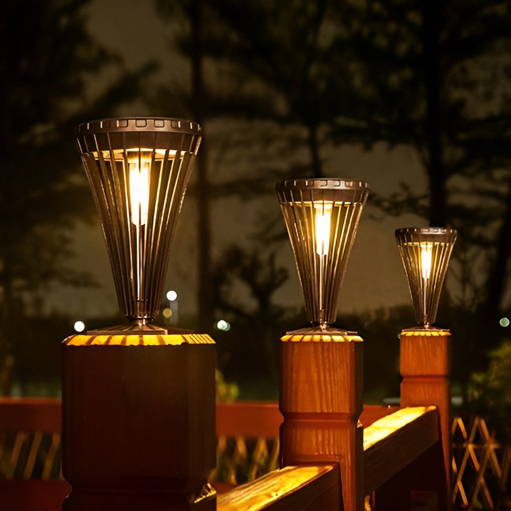 Intelligent LED Solar Pathway Lights - Modern Outdoor Lighting