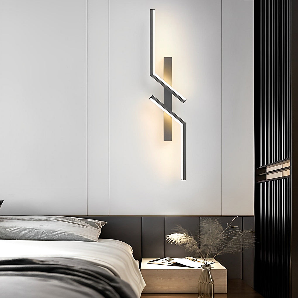 L-Shape LED Wall Lamp - Modern Minimalist Aluminum Sconce