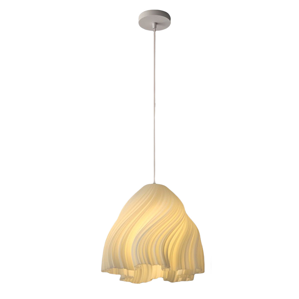 Modern 3D Printed Pendant Light – Nordic Sculptural Design – 16W