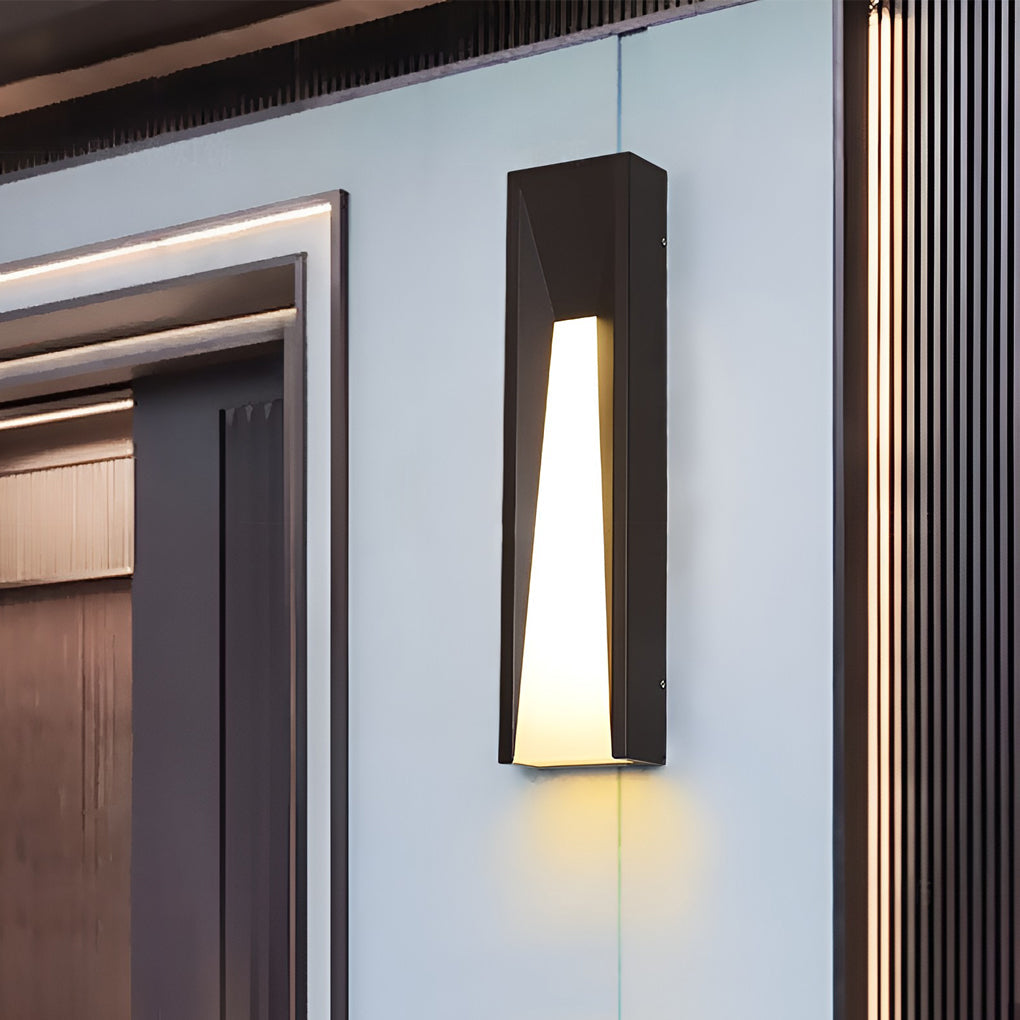 Modern Waterproof LED Outdoor Wall Light - Stainless Steel
