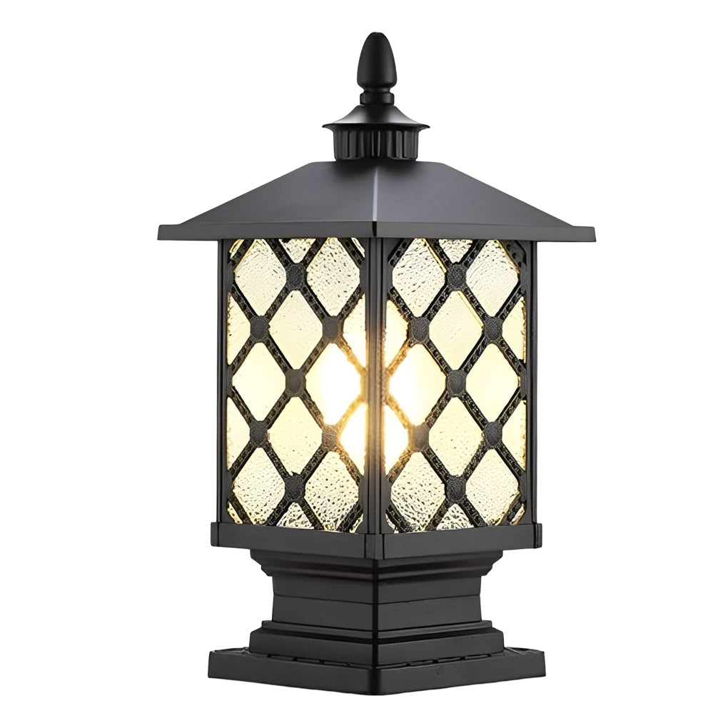 Modern Outdoor Fence Post Light Waterproof Pillar Lamp