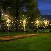 Starburst Solar LED Outdoor Lights 200 LEDs Waterproof Garden
