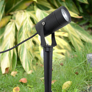 10W Adjustable LED Tree Spotlight - Modern Outdoor Lighting Black