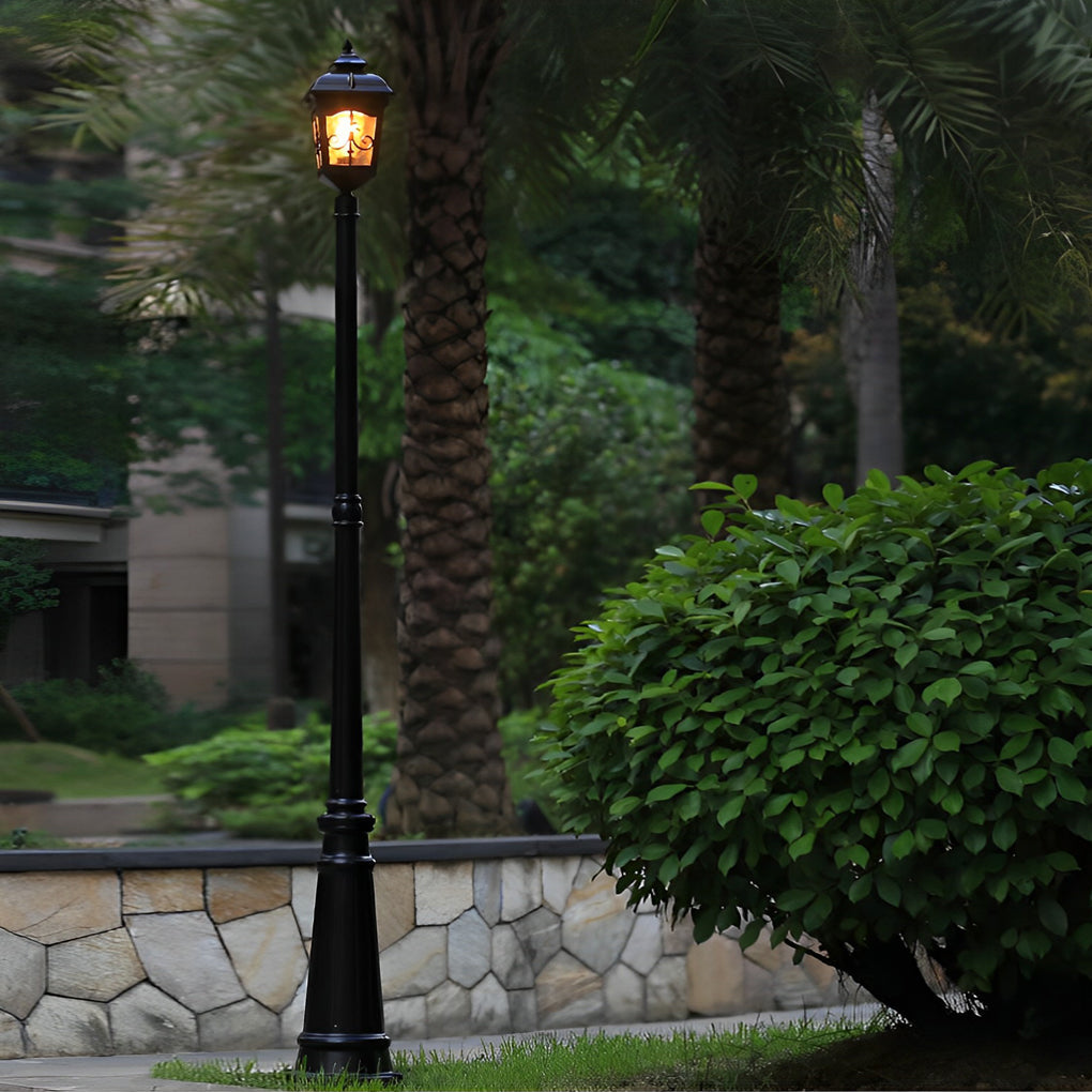 Modern LED Waterproof Garden Lamp Post - Die-Cast Aluminum