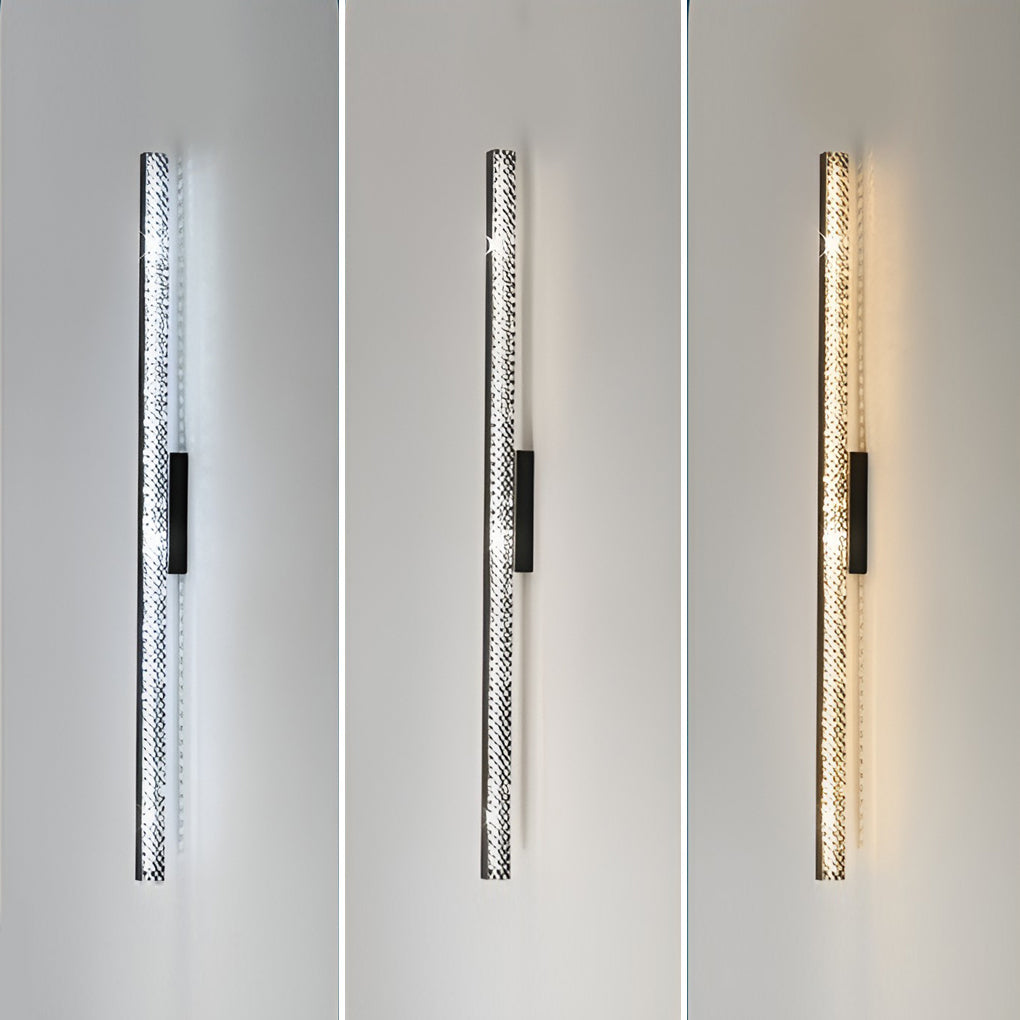 41-Inch Linear Acrylic Sword LED Wall Sconce - Modern Lighting