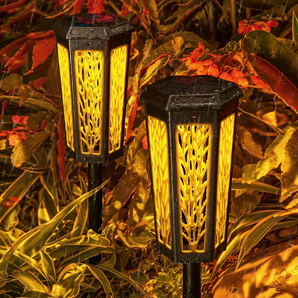 Solar LED Stake Light - Color Changing Outdoor Landscape Lighting