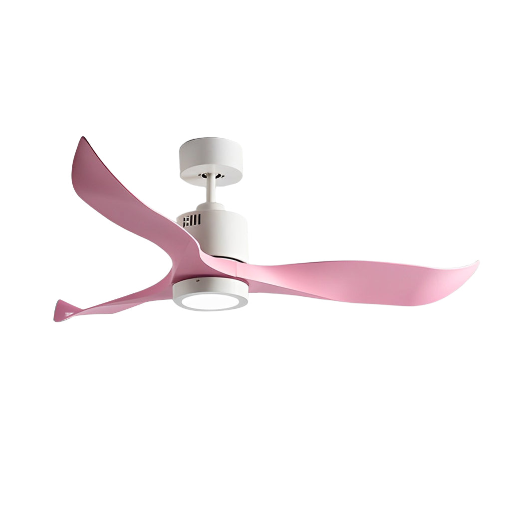 Modern 3-Blade Ceiling Fan with LED Light & Remote Control