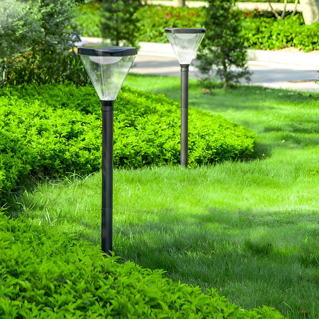 Adjustable Solar LED Lawn Lamp with Intelligent Light Control