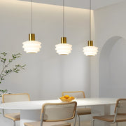 Modern Minimalist Pendant Light with 3-Step Dimming | Iron Finish