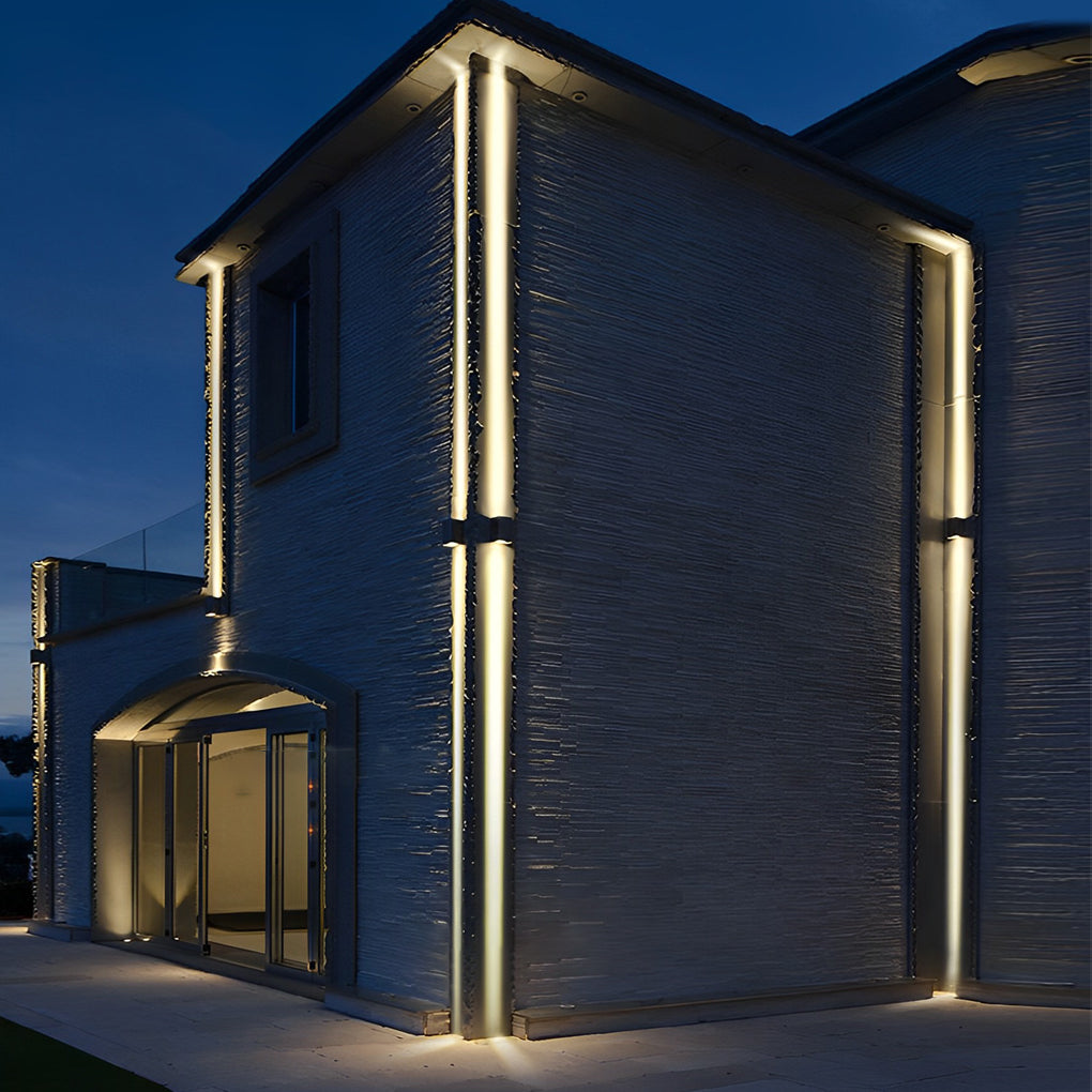 Modern Up Down LED Outdoor Wall Light Waterproof Aluminum