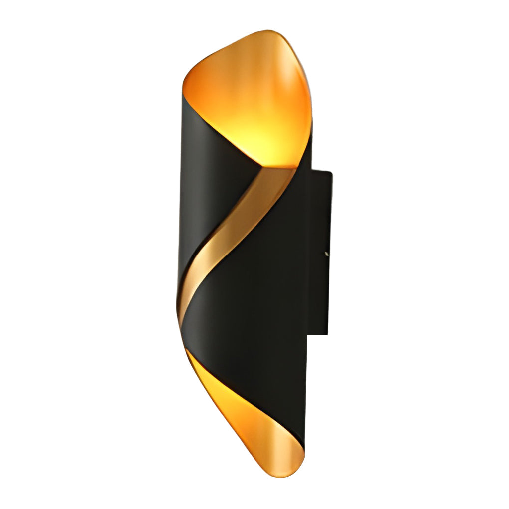 Outdoor LED Up Down Wall Sconce Waterproof Modern Glass Light