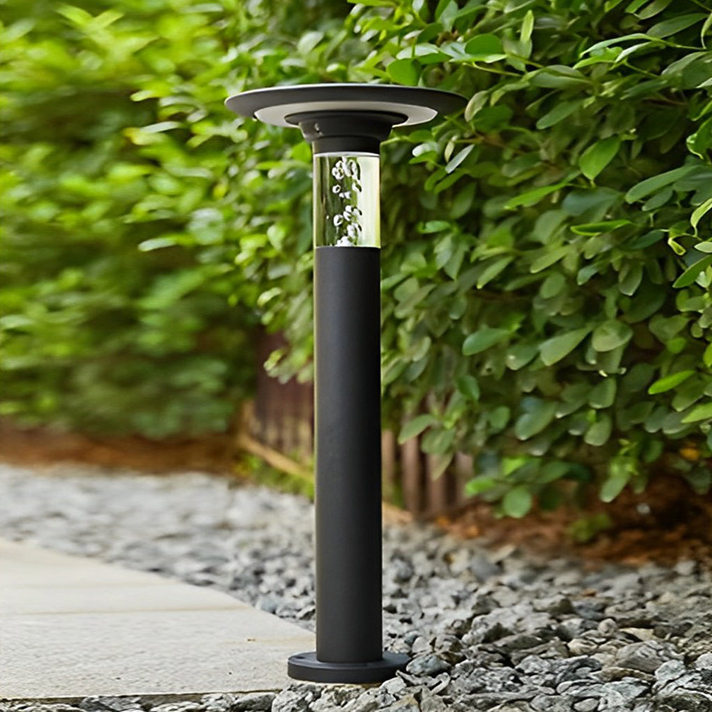 Solar Path Light with Bubble Design and Disk Down Lighting