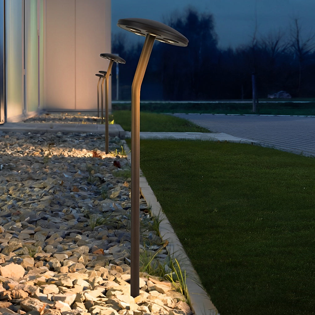 Mushroom LED Pathway Light | Aluminum Outdoor Lawn Lamp