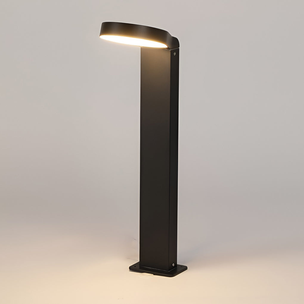18W LED Ring Outdoor Wall & Path Lamp - Modern Landscape Lighting